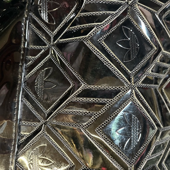 Black Adidas Geometric Mesh Backpack - Picture 2 of 5